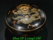 5,7 "alte China Holzmalerei