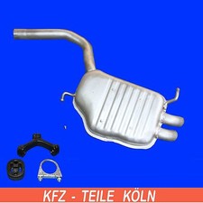 Audi - A4 (8E)(B6)- 1.9 TDI - ENDSCHALLDÄMPFER Auspuffanlage Endtopf + Kit