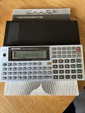 Sharp PC-1401 Pocket Computer 80er inkl. Handbuch 
