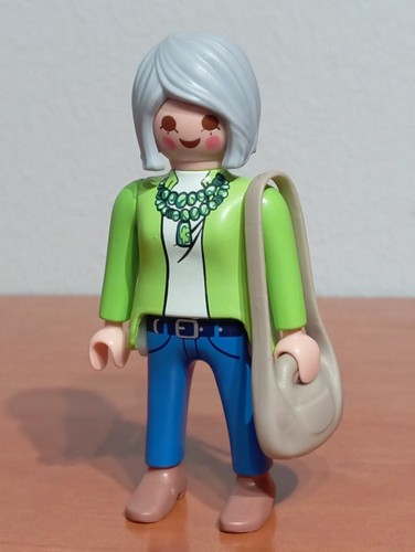 Playmobil figur alte oma - alte,
