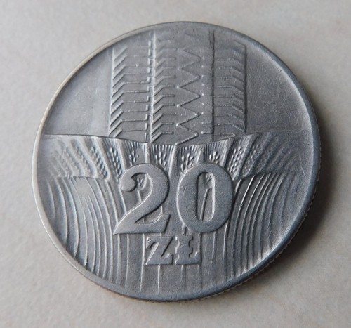 Zloty polen 1976 kursmünze - 20,