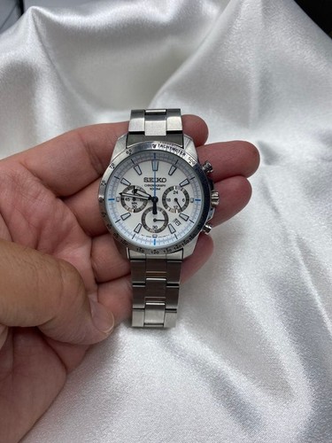 Seiko chronograph weißes - chronograph,