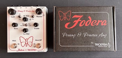 Fodera bass preamp practice - preamp,