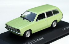 Opel Kadett C Caravan Bj. 1973-1977, hellgrün, Minichamps-Modell im M. 1:43, OVP
