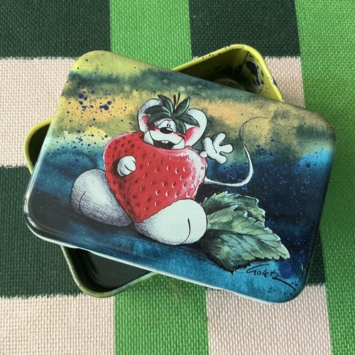 Diddl maus kleine metalldose - maus,