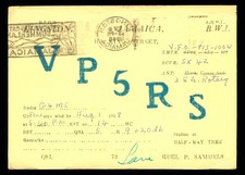 QSL Amateurfunk Jamaika VP5RS