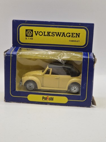 Polistil käfer cabrio gelb - polistil,