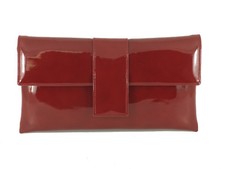 Elegant Kunstlackleder Clutch