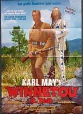Kinoplakat Original A1 +20Ahf /Karl May's  Winnetou 2. Teil