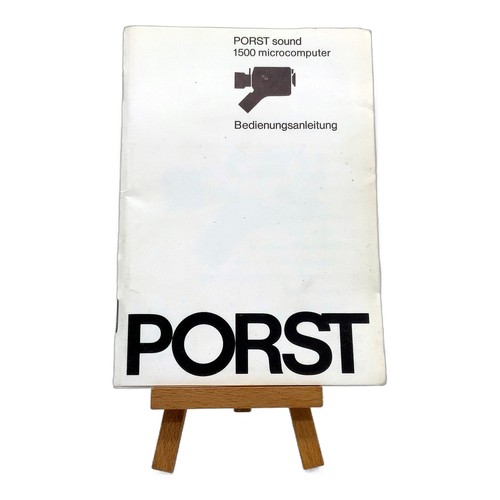 Porst sound 1500 microcomputer