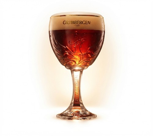 Grimbergen bierglas bierkelch - grimbergen,