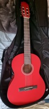 Gitarre 3/4 rot Kinder