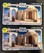 2 x Star Wars Streets of Mos Eisley Diorama The Vintage Collection ohne Figuren