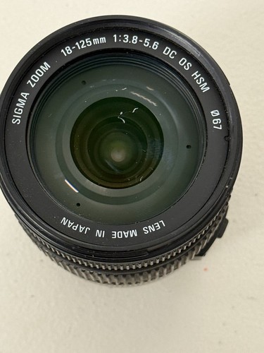 Sigma 125mm 5 - sigma, f/3.8-5.6