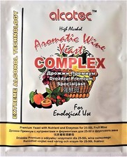 Weinhefe Alcotec Aromatic Wine Complex Turbohefe  Alkohol Gärhefe brauen TOP