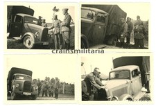 4x Orig. Foto Soldaten bei