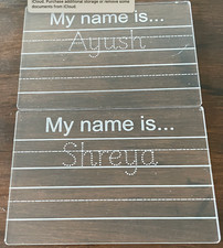 Acryl trocken abwischbar