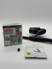 PS3 Sony Playstation 3 -Rapala Pro Bass Fishing Mit Angel + Empfänger - CIB/PAL
