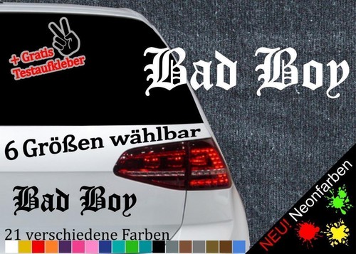 Bad boy aufkleber - boy,