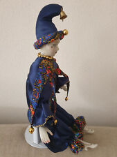 Pierrot Harlekin Figur Porzellan - Neuwertig