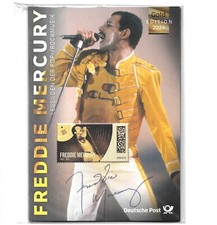 Briefmarke BRD / Bund 2024 "Freddie Mercury" Gold Edition postfrisch - OVP