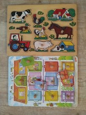 Goki Steckpuzzle Haus und