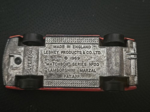 Matchbox superfast 1969 - matchbox,