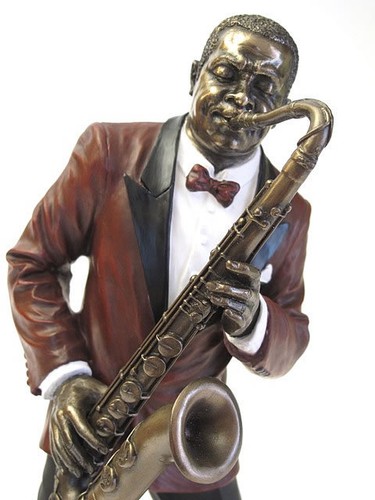 Jazz musiker saxophon tenor - saxophon,