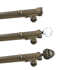 25/16mm Metall Gardinenstange