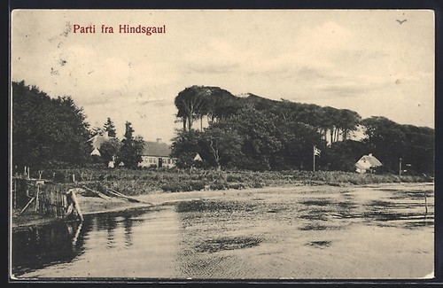 Ansichtskarte hindsgaul - ansichtskarte,