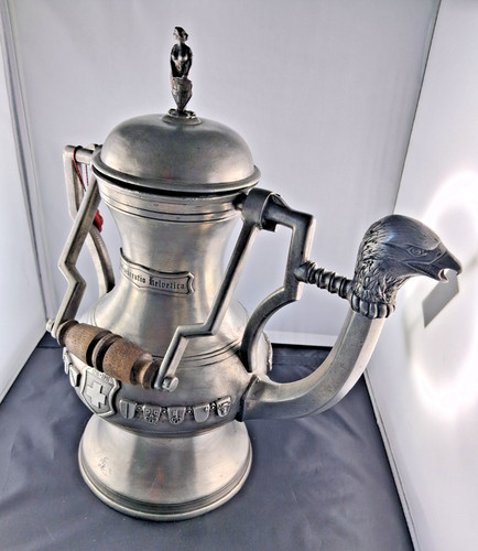 Alter schweizer zinnkrug 3 - ,
