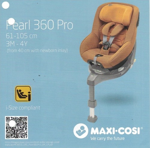 Maxi cosi pearl 360 pro - maxi-cosi, mit