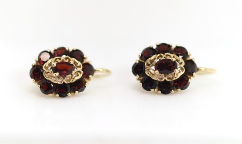 Vintage gelbgold ohrschmuck - vintage,