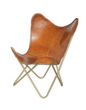 Vintage leder schmetterling - vintage,