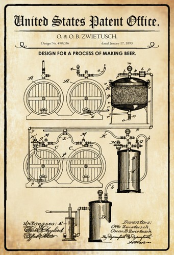 Blechschild 20x30 patent - blechschild,