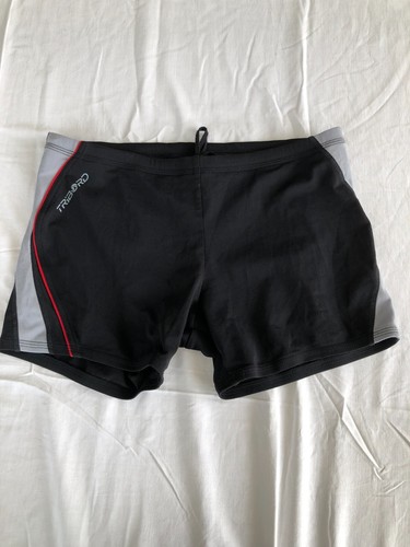 Schwarzer bade boxer - schwarzer, decathlon