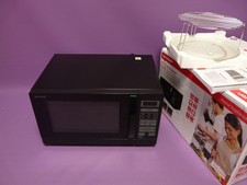 Sharp R742BKW 2-in-1 Mikrowelle  / 25 L / 900 W / mit 1000 W Grill, schwarz