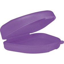 wellsamed Zahnspangendose Spangendose Dento Box lila 1 Stück