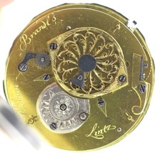 SPINDELTASCHENUHR,  Silber