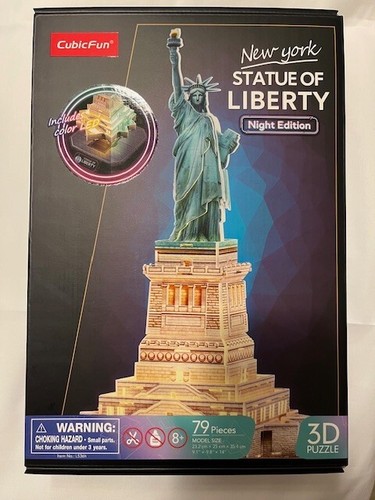 Puzzle freiheitsstatue led - 3d,