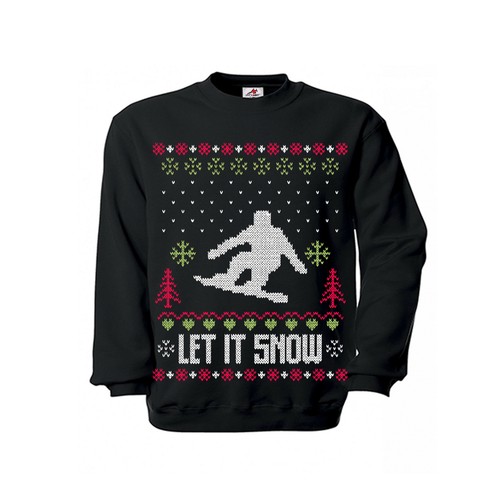 Pullover let snow - let, snowboard