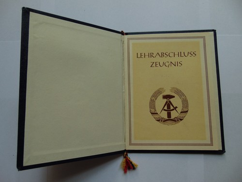 Ddr lehrabschlusszeugnis - ddr,,
