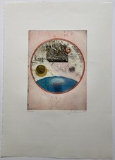 Uwe Bremer, ohne Titel, 1974, Grafik, Radierung, signiert 