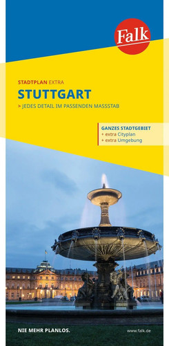 Falk stadtplan extra stuttgart - falk,