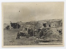 18❚ Konvolut, 7 Fotos, Bunker bei Awdejewo Marinostellung , Russland