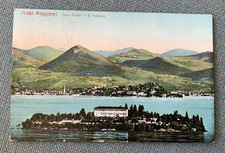 Italy Italia 1912 - used picture postcard Lago Maggiore to Offenburg Germany