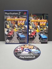 MICRO MACHINES V4 + ANLEITUNG SONY PLAYSTATION 2 OVP PAL CIB PS2