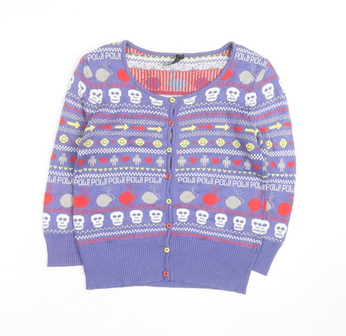 Topshop damen lila - topshop, totenkopf