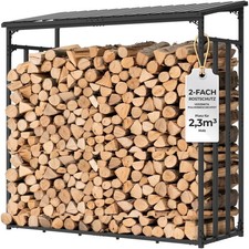 CHOSHOME Kaminholzregal Aussen