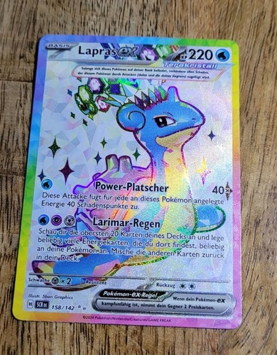 Lapras pokemon karte - ex,